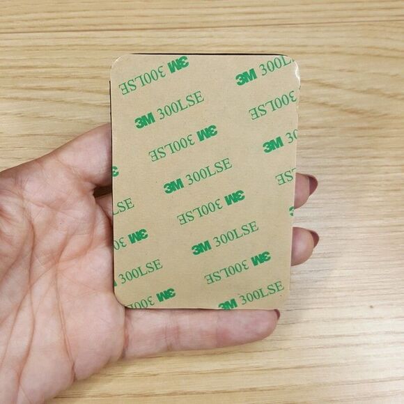 PERRY ELLIS Mens Wallet Black Card Holder for Phone includes Adhesive - Picture 3 of 5